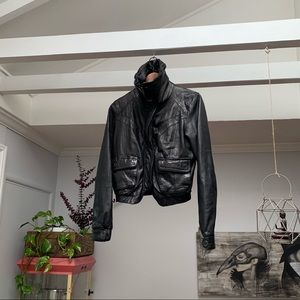 Neiman Marcus Lambskin Jacket